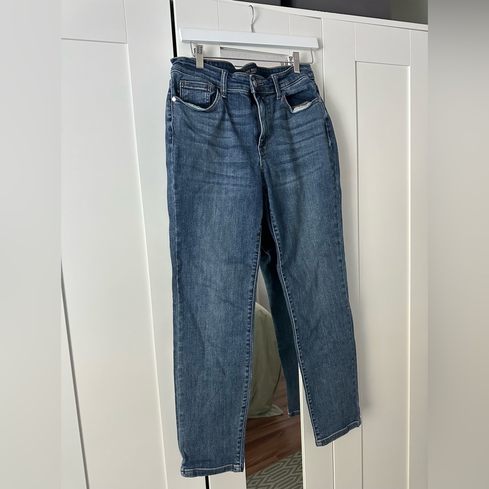 Judy Blue Dark Wash Straight Slim Fit Leg Jeans 11/30